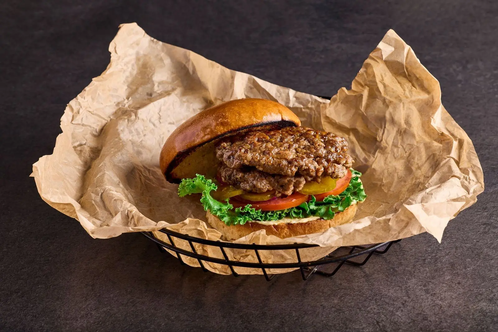 דאבל סמאש בורגר